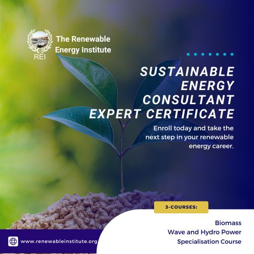 Sustainable Energy Consultant Expert Certificate