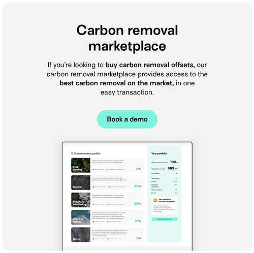 Carbon Removal Marketplace