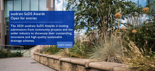 susdrain SuDS Awards 2024 - open for entries!