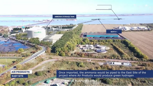 Air Products' Green Hydrogen Production Facility at the Port of Immingham | Air Products