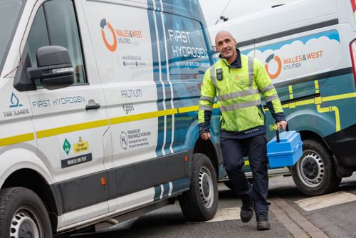 Hydrogen van trial