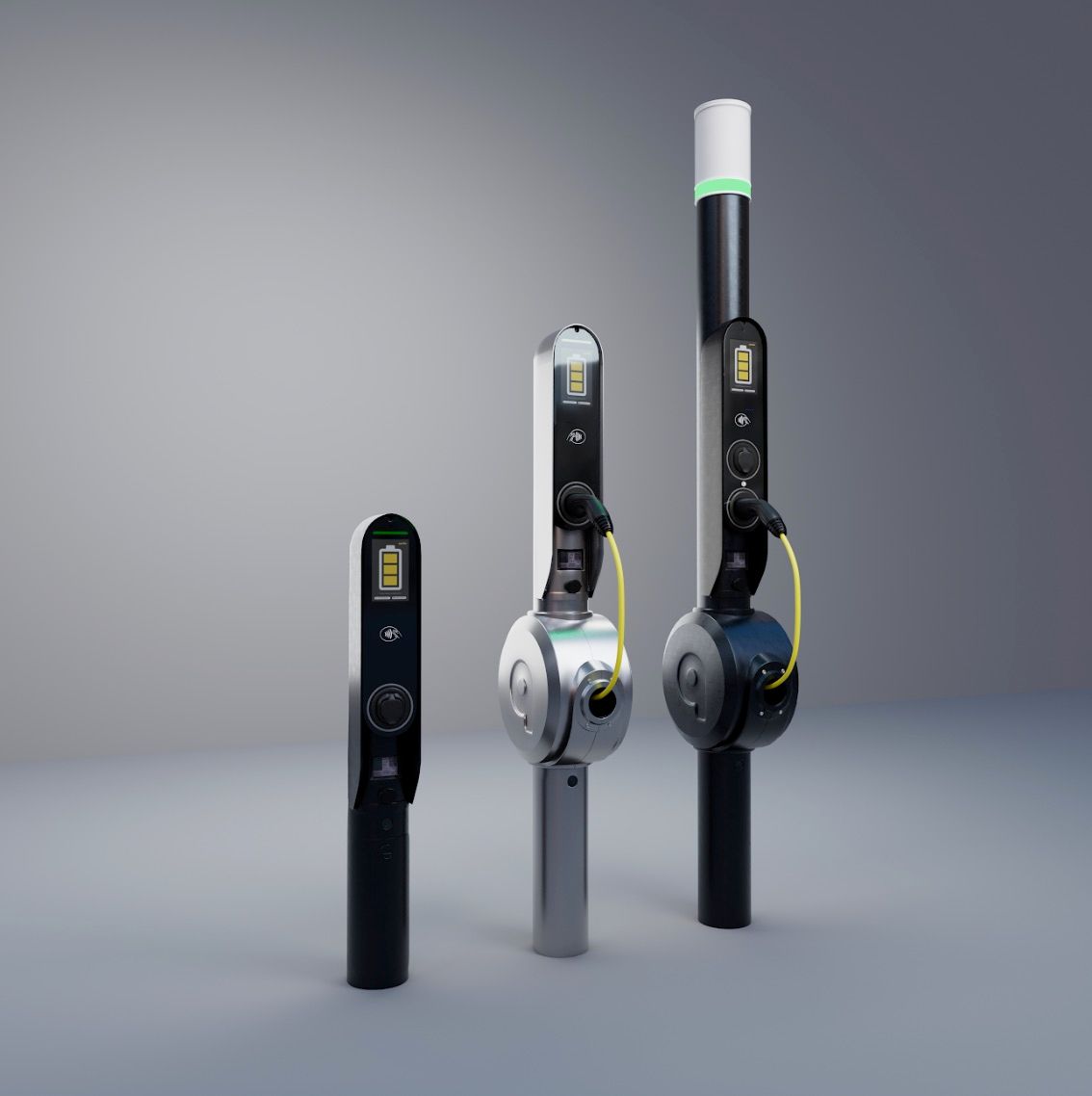 Qwello's Own Designed and Manufactured Charge Points