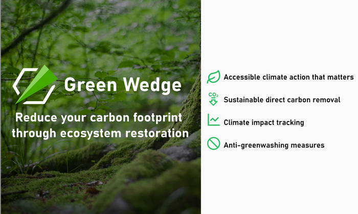 Voluntary carbon offsets based on forest restoration