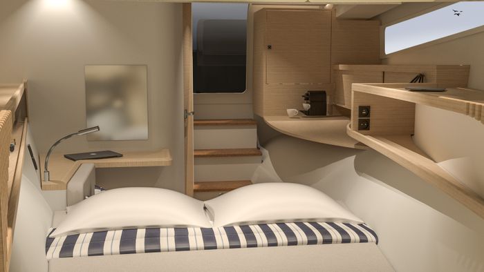 Optima e14 leisure vessel