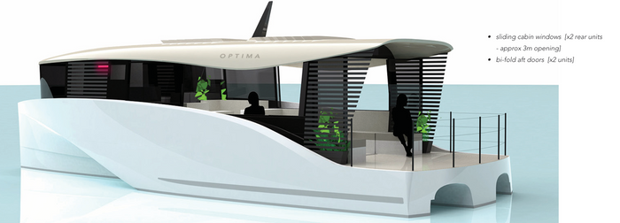Optima e14 Water taxi
