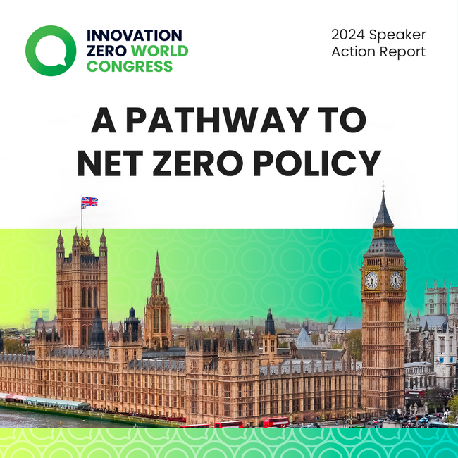 A Pathway to Net Zero Policy