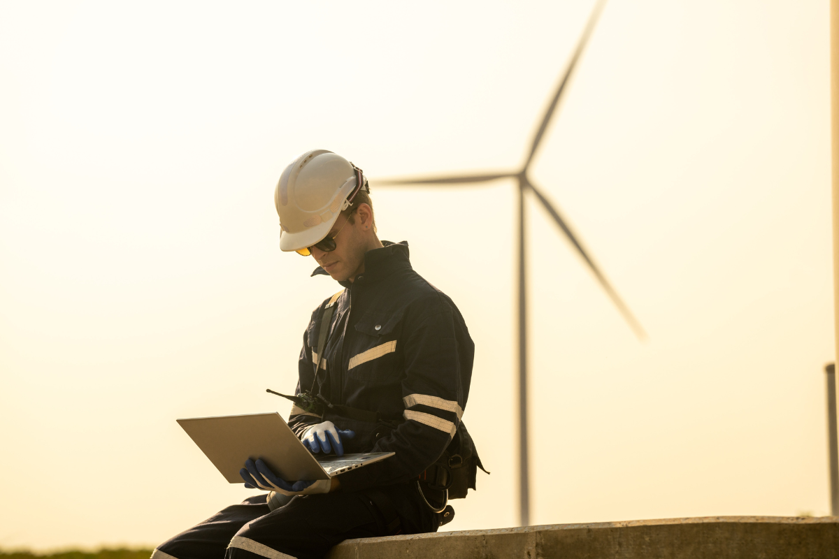 engineer, wind turbine