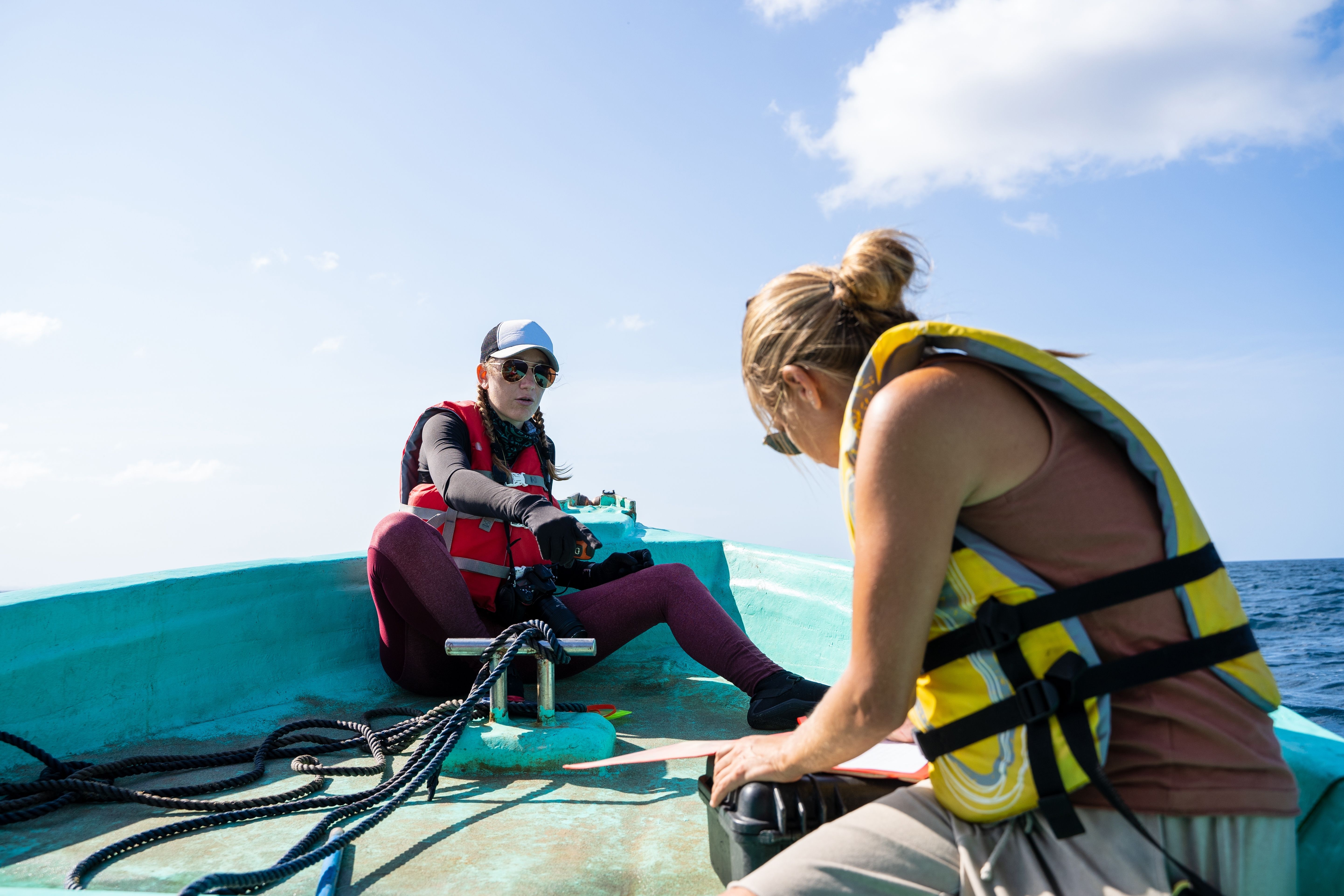 marine biologists