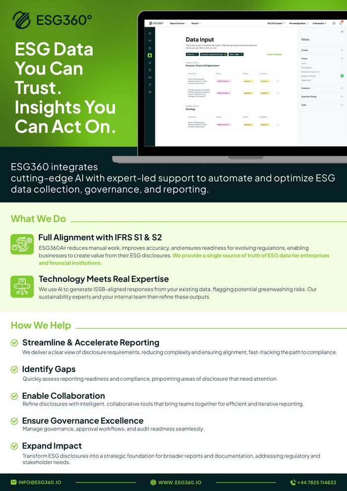 Introducing ESG360