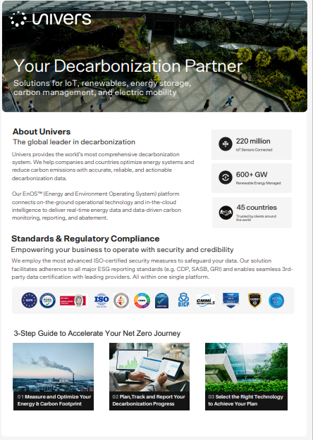 Univers company brochure