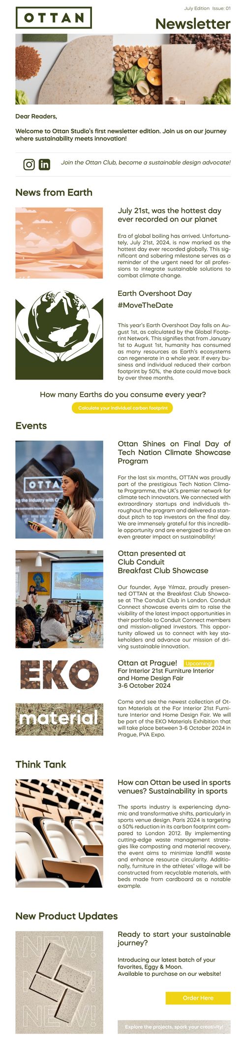 Ottan July Newsletter