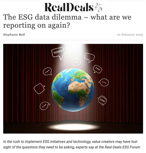 The ESG data dilemma – what are we reporting on again?