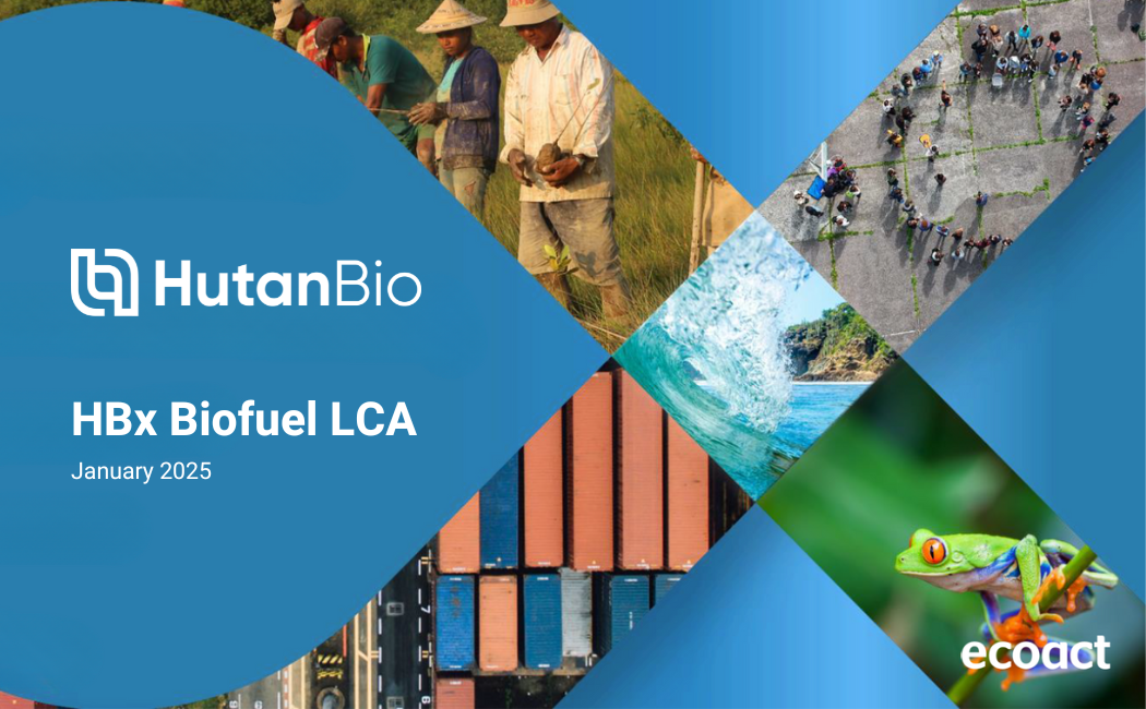 HutanBio's Microalgal Biofuel Production Shown to be Net-Negative in an Independent Life Cycle Assessment by EcoAct