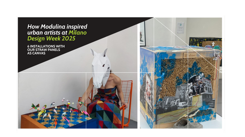 How Modulina inspired urban artists at Milano Design Week 2025
