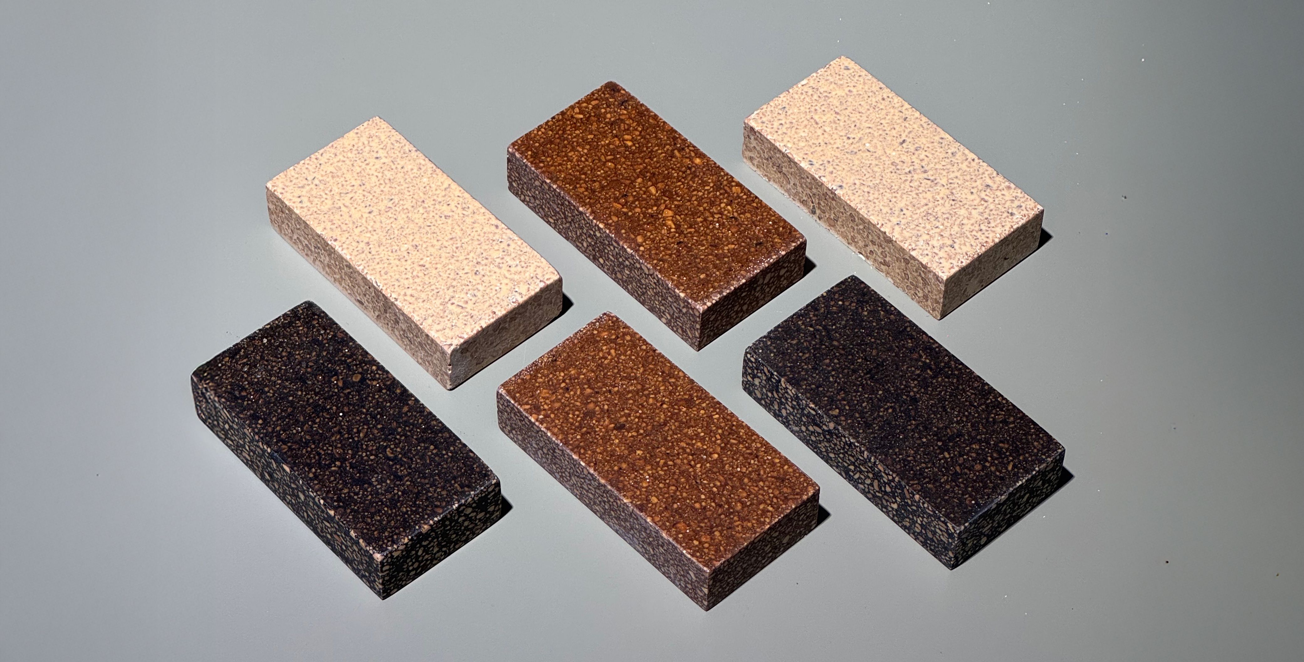 Three tonal shades