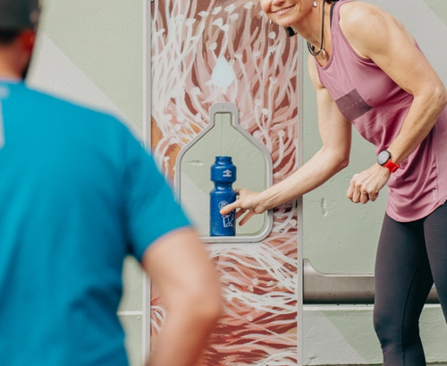 meetpat - bottle refilling station