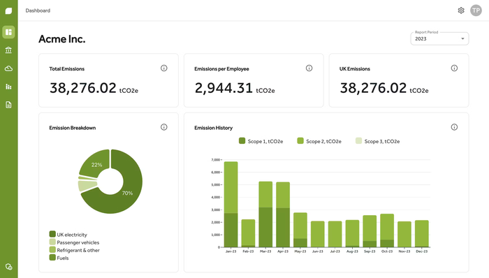 Gaia Carbon Accounting