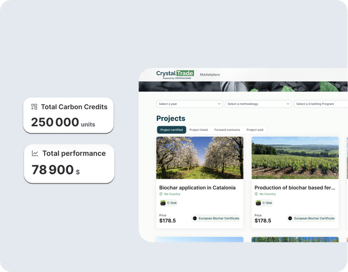 Discover CrystalTrade dMRV !