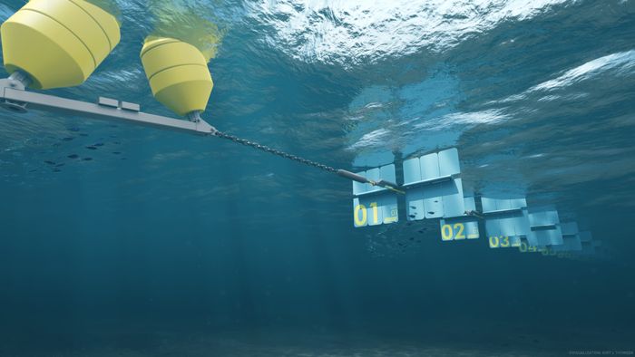 Wavepiston Wave Energy Farms