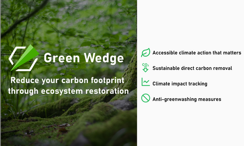 Voluntary carbon offsets based on forest restoration
