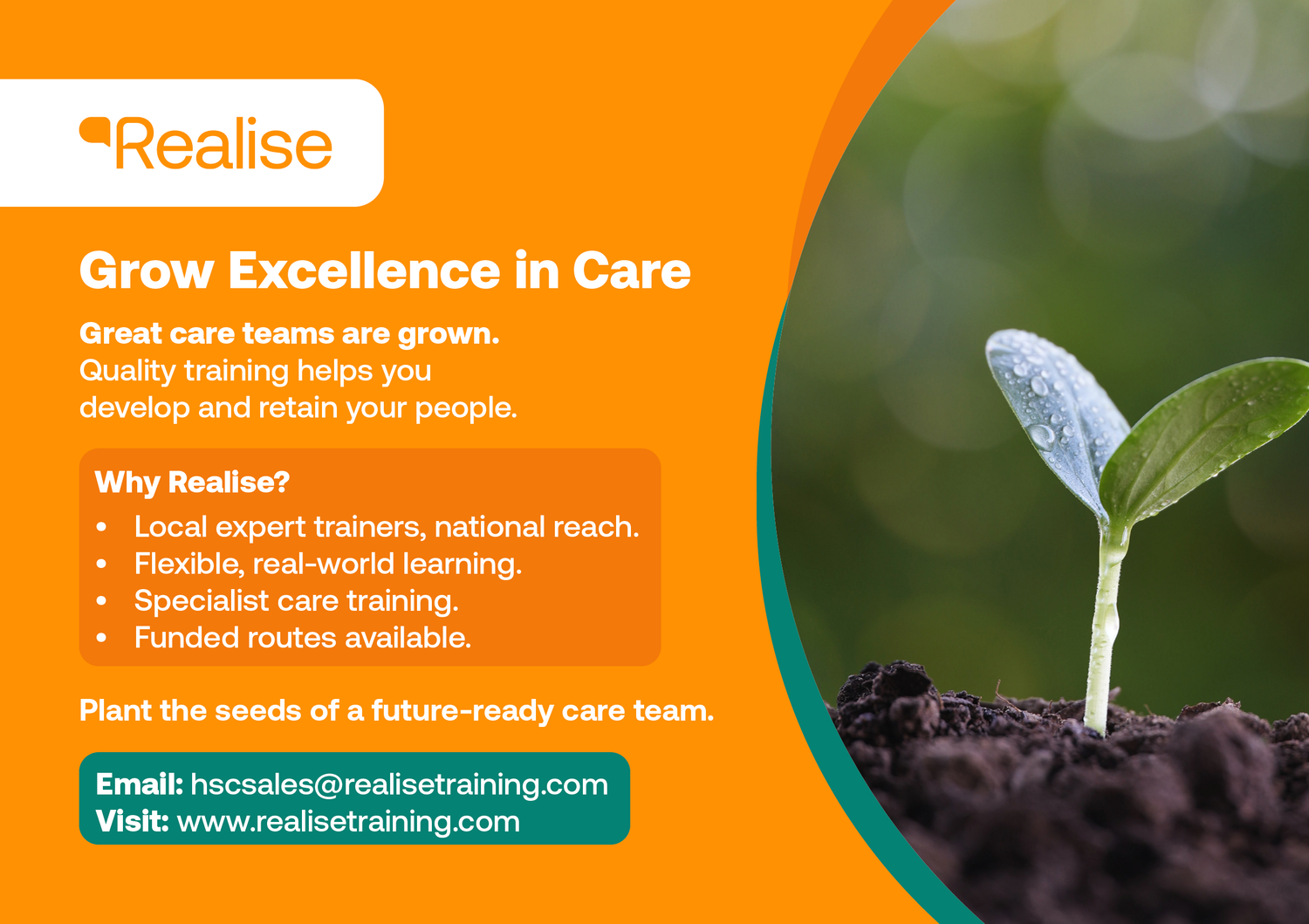 Cover image - Realise Training Group