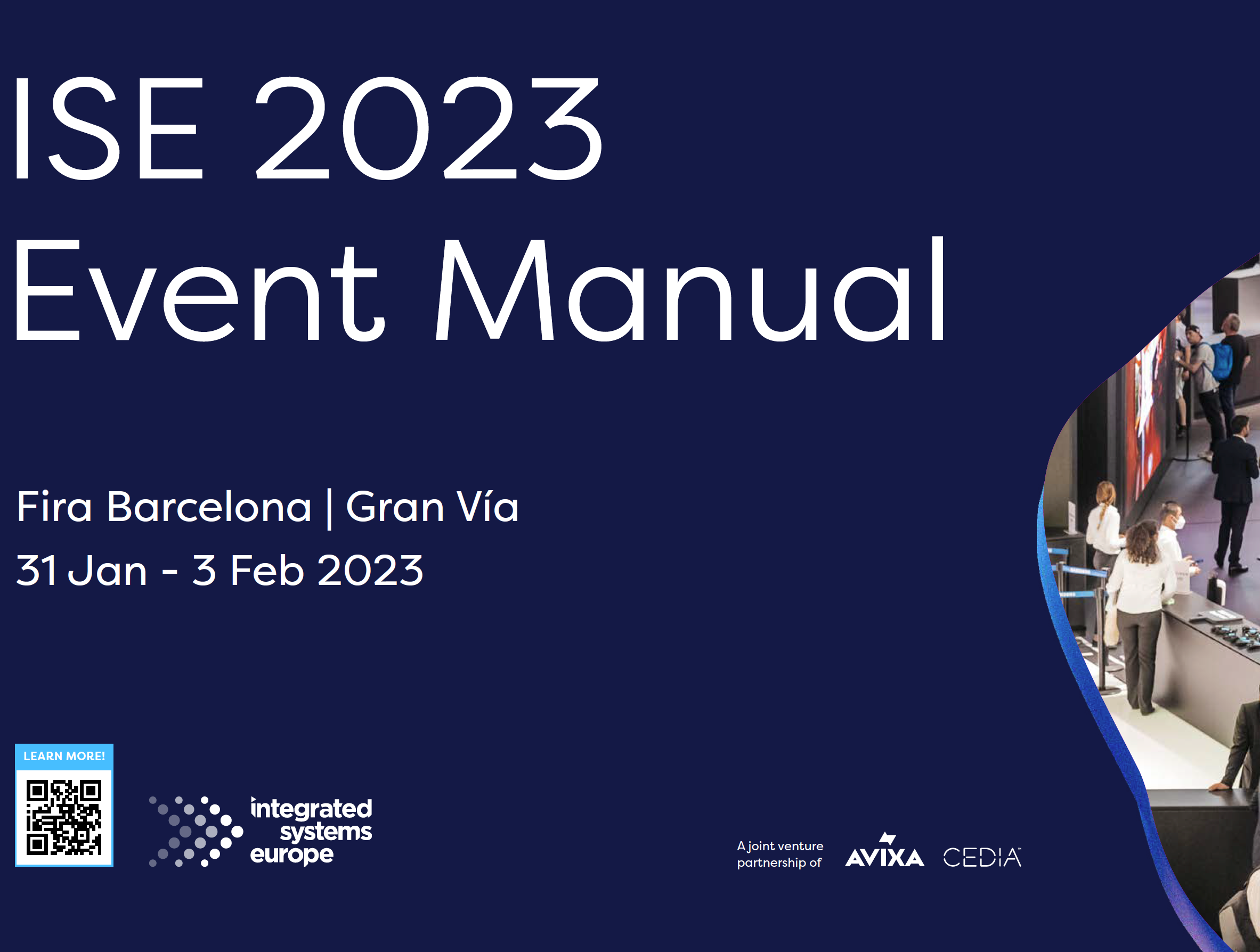 Exhibitor Event Manual for ISE 2023