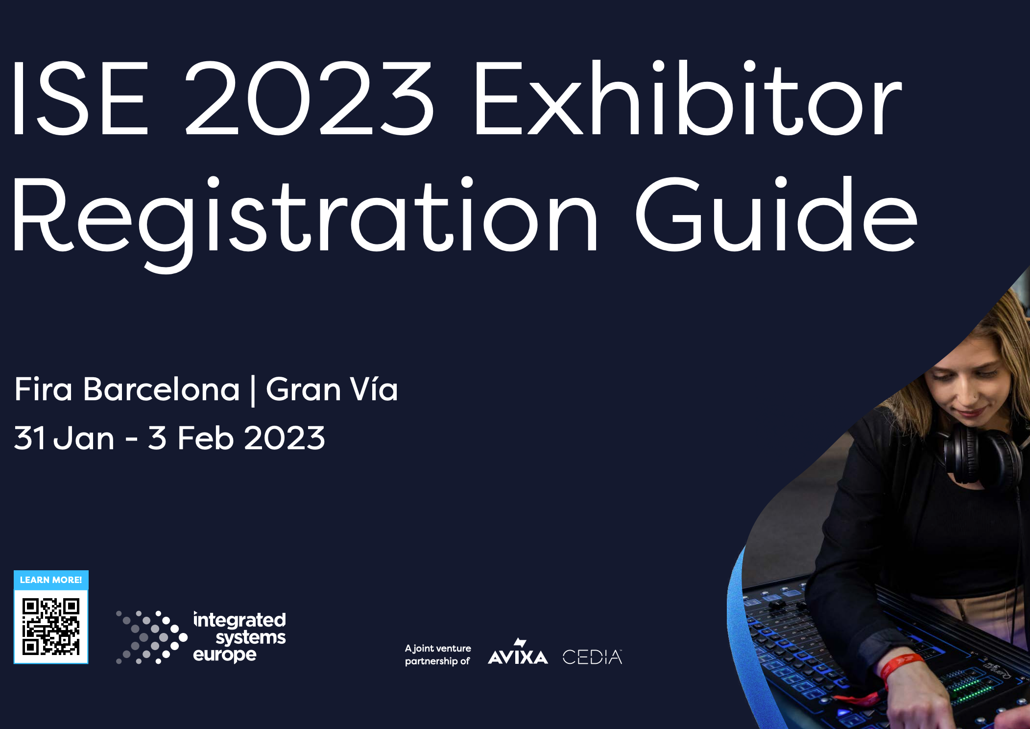Exhibitor Registration Guide ISE 2023 