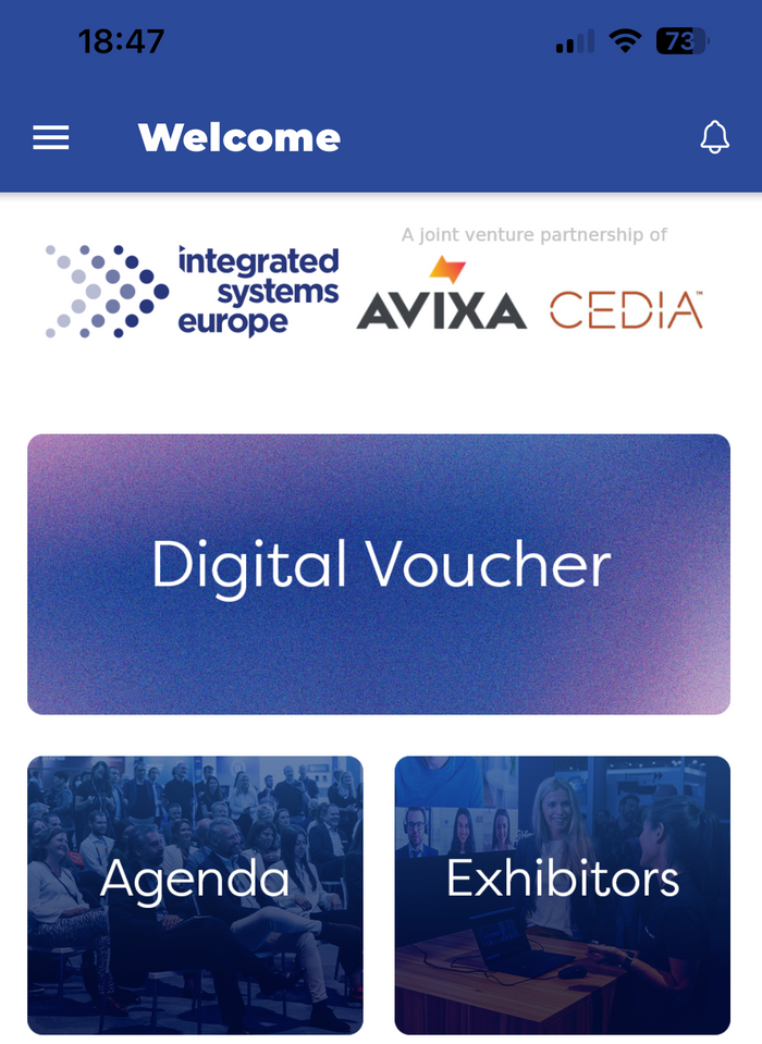 Download the official ISE 2023 app before the show