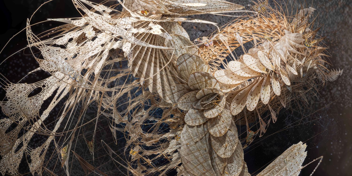 A Tiny Bead of Pure Life - a digital art performance by Alice Labourel