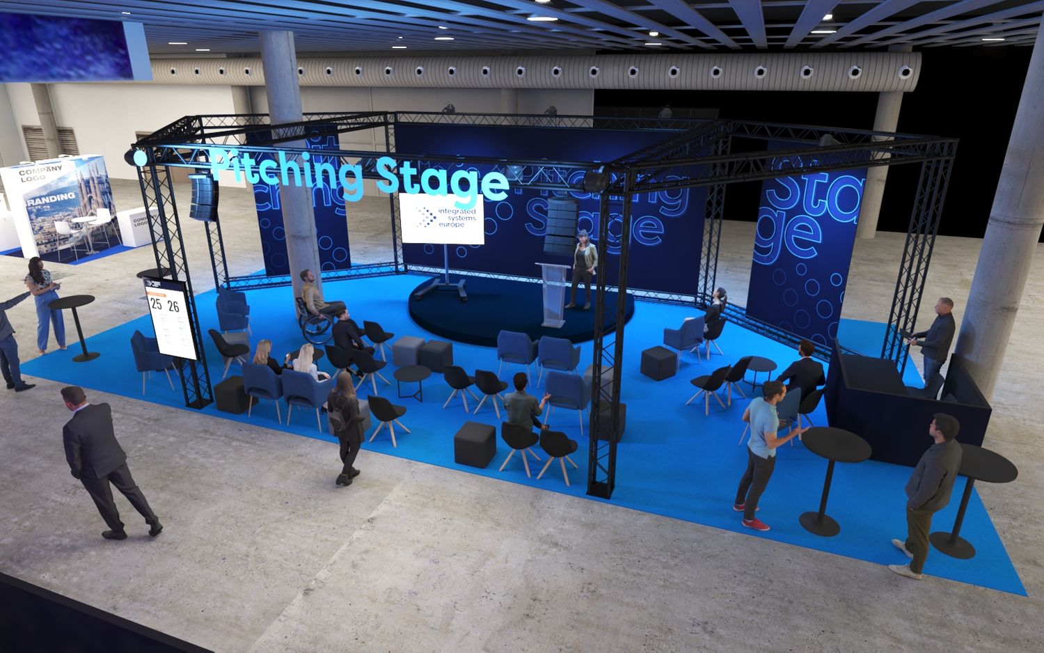 Pitching Stage