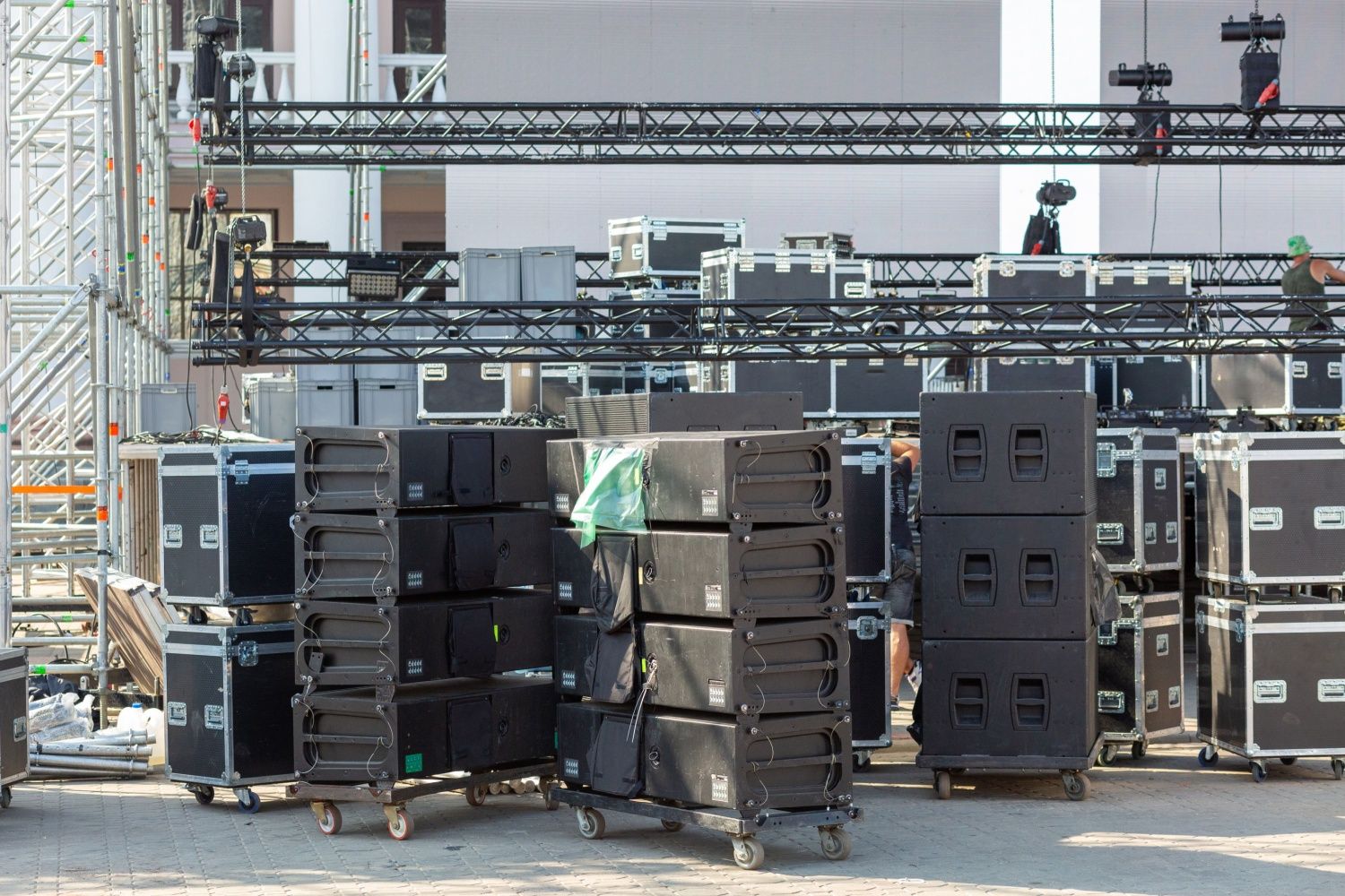 Live events build up