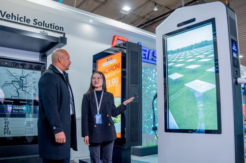 Leading digital signage brands at ISE 2026