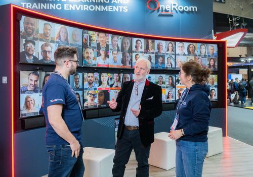 Leading unified comms and edtech brands at ISE 2025