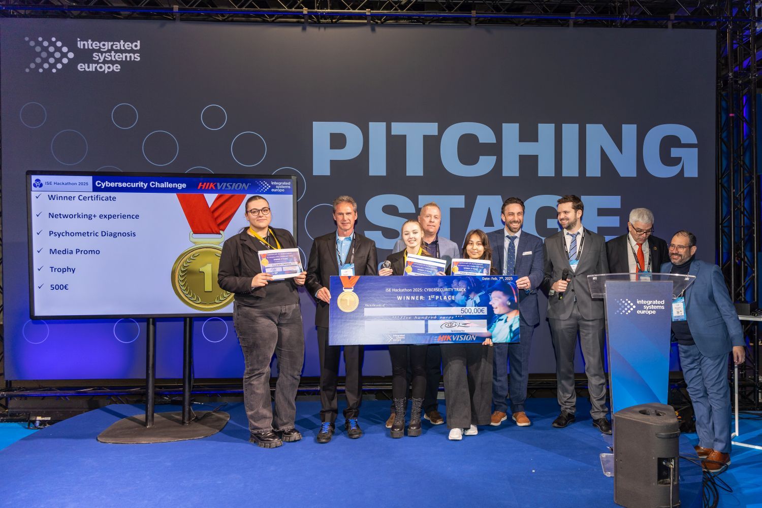 ISE 2025 Hackathon Cybersecurity winners
