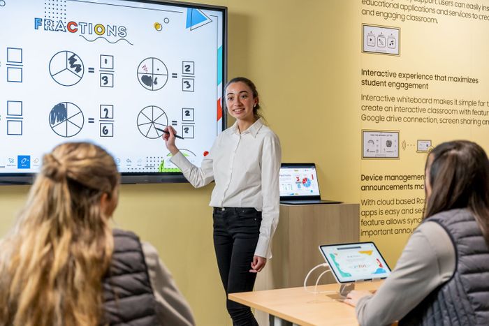 Leading edtech brands at ISE 2026