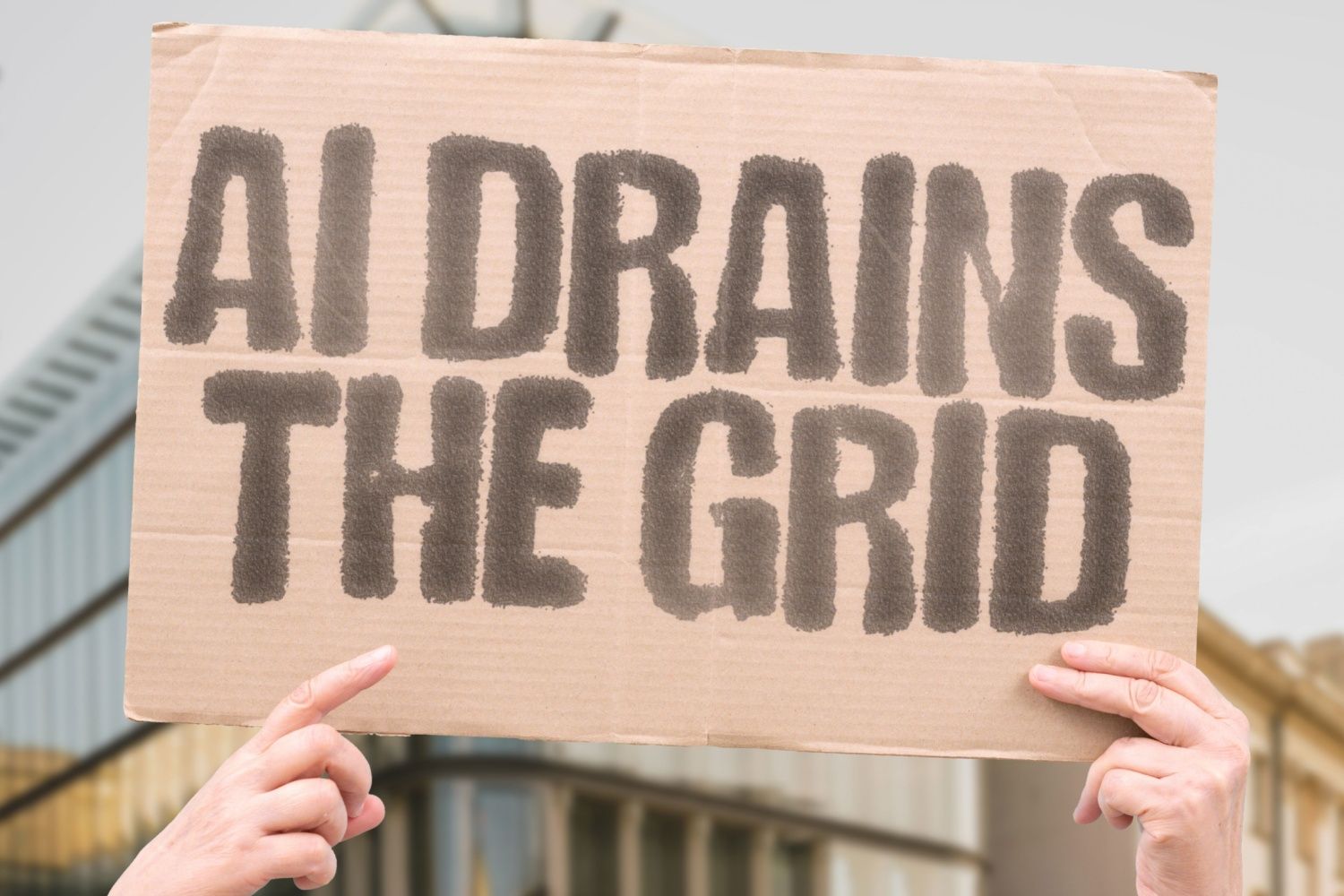 AI drains the grid