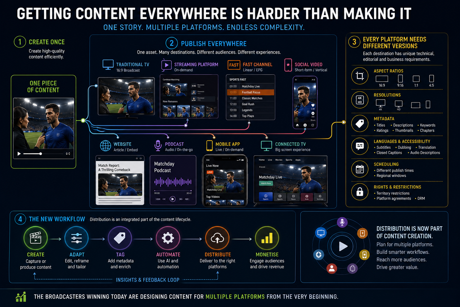 Complexity of media production explained