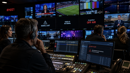 One cyberattack could take your channel off air