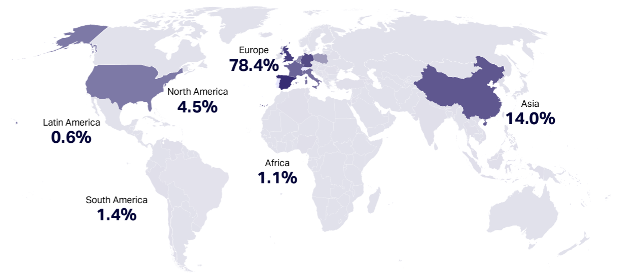 Country map