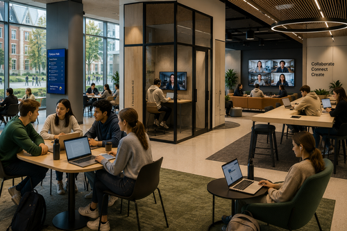 Hybrid learning is changing campus design