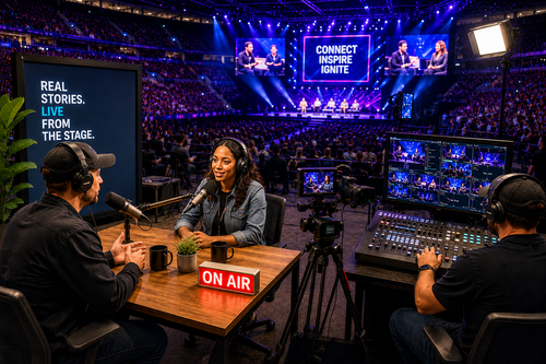 Venues are becoming live media factories
