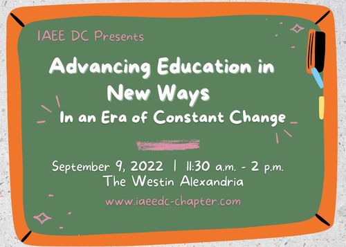 September 2022 Program - Shake up your Education Program Advancing Education in New Ways—In an Era of Constant Change