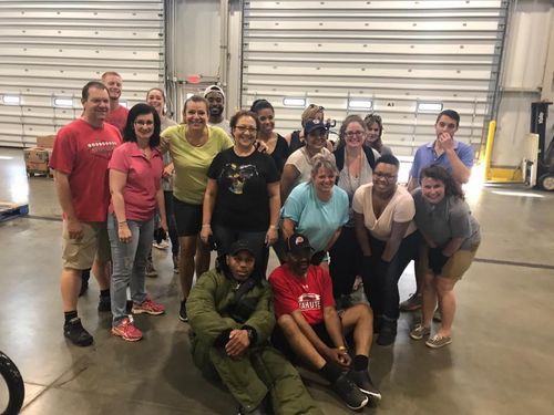 Sept 2018 - Community Service Project - Capital Area Food Bank