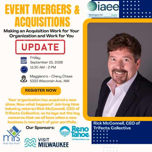 Sept 2026 education program - event mergers and acquisitions