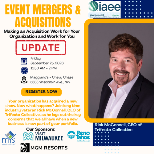 Sept 2026 education program - event mergers and acquisitions
