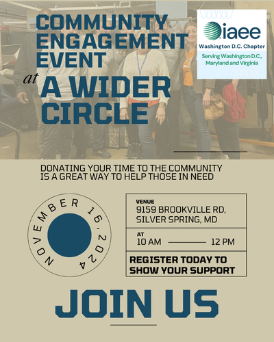 IAEE DC - November 2024 Volunteer Day at Wider Circle