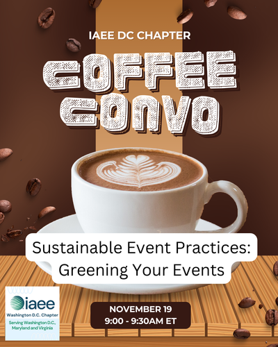 IAEE DC November 2024 - Coffee Convo