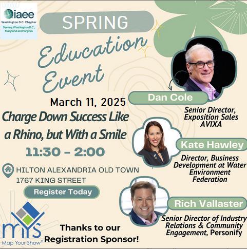IAEE DC Q1 2025 Program - Charge down success like a rhino, but with a smile