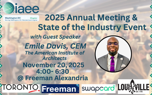IAEE DC Chapter Annual Meeting & Industry Update