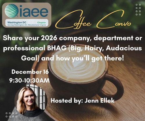 IAEE DC Dec 2025 - Coffee Convo